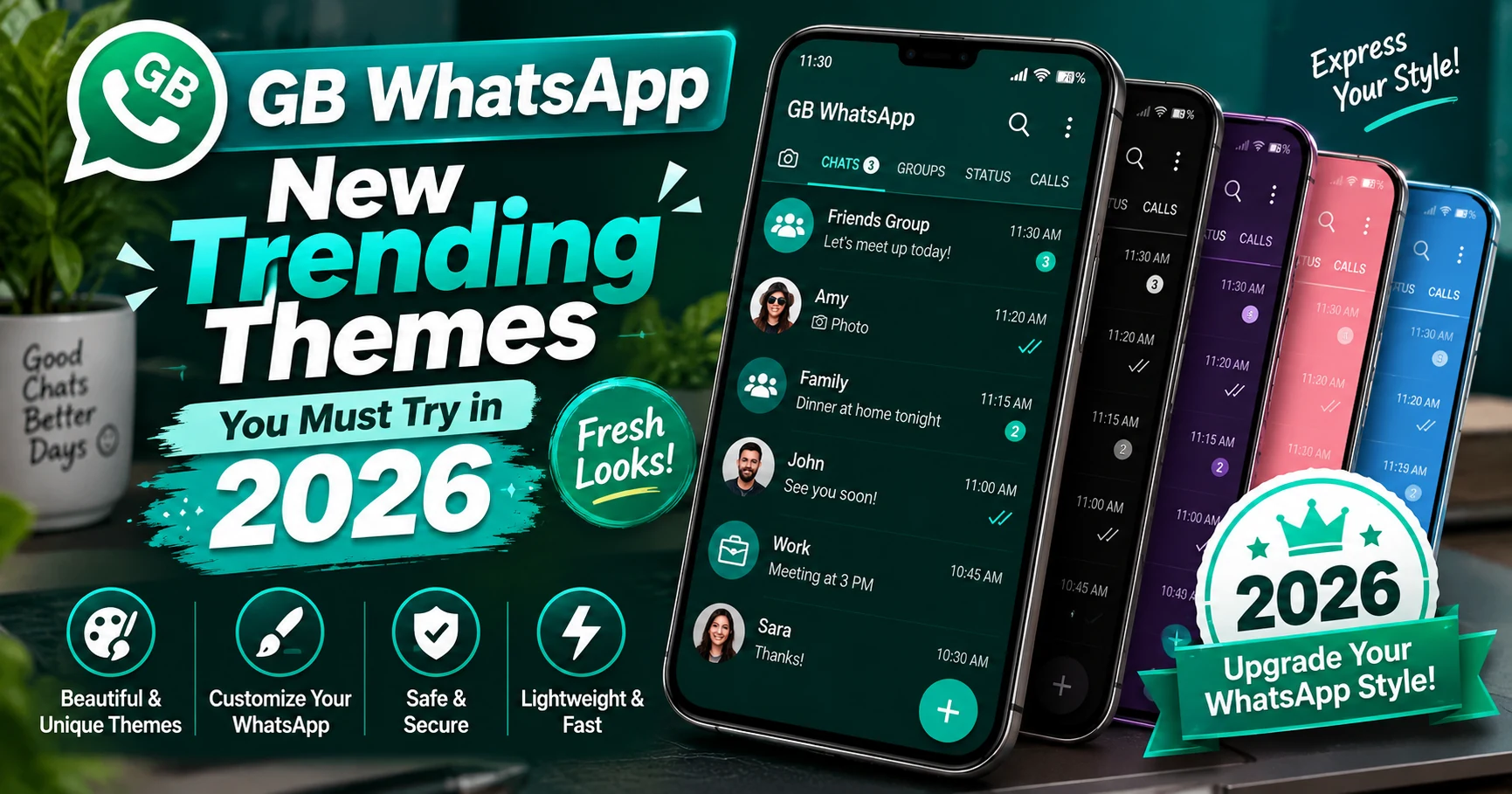 GB WhatsApp trending themes 2026
